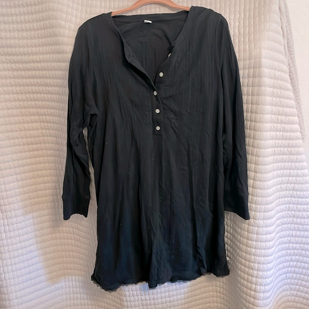 Pointelle nightgown